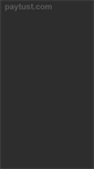 Mobile Screenshot of paytust.com